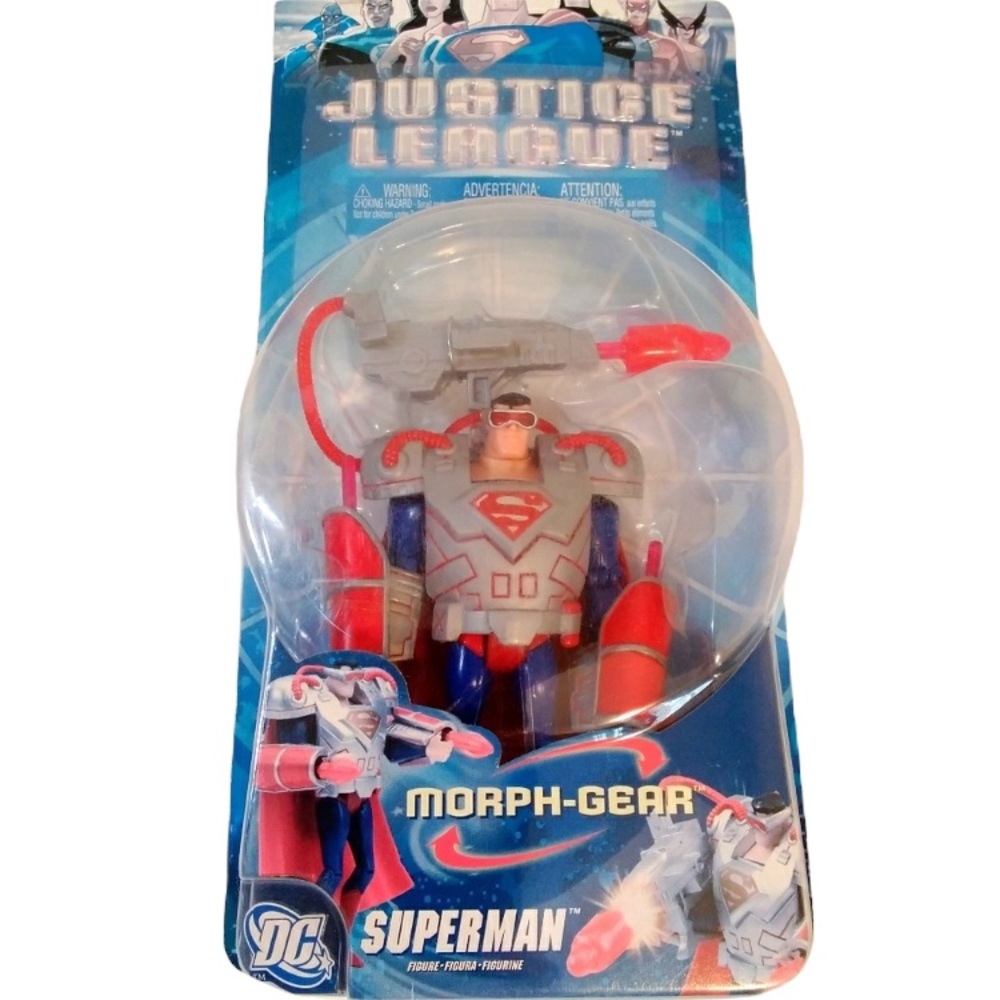 Superman Justice League Morph Gear Collectible Action Figures Collectors Series